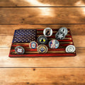 Flag Coin Holder